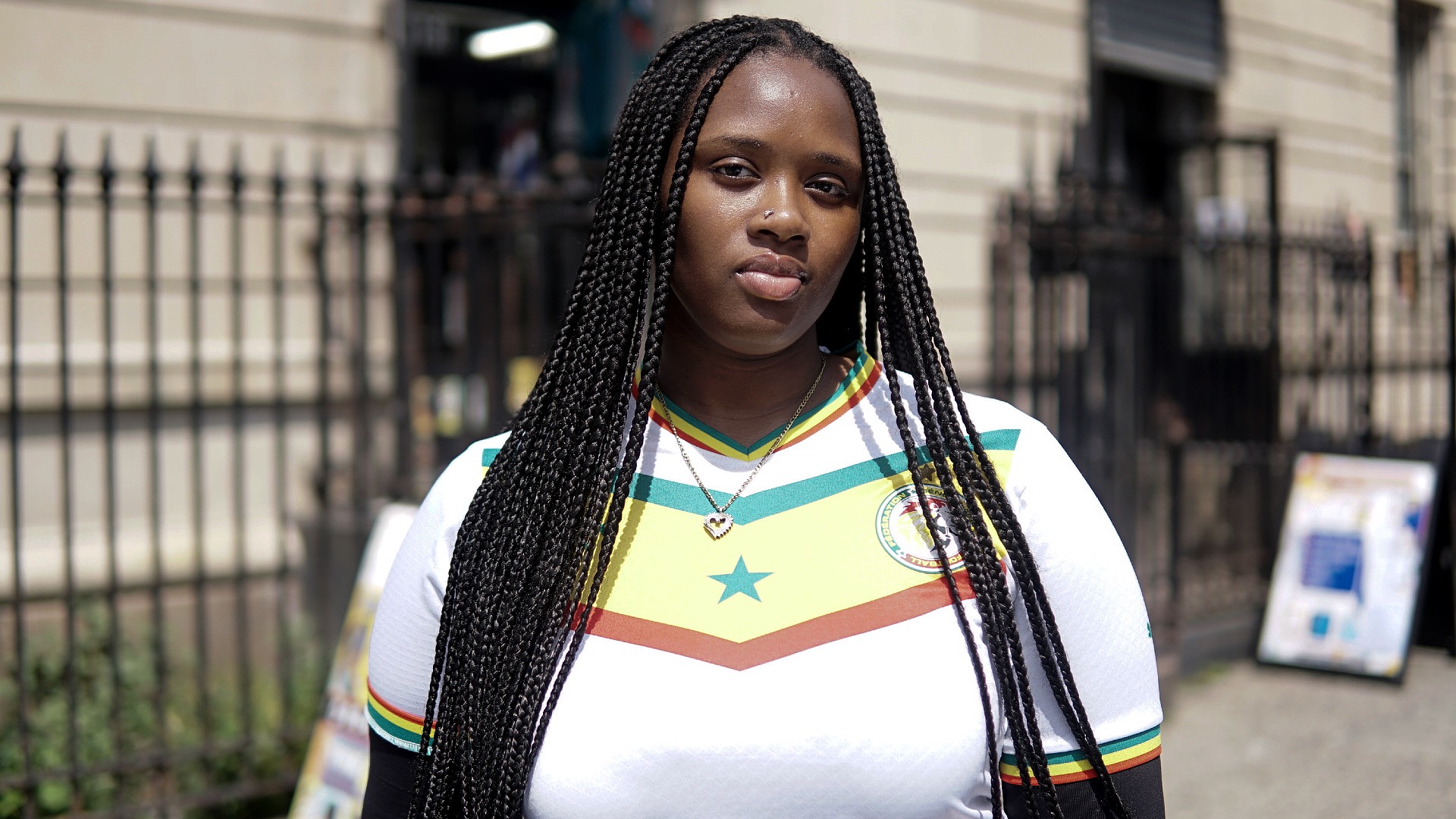 Ava Diop says local fans will more than make up for the missing support from abroad (Azad Essa/MEE)