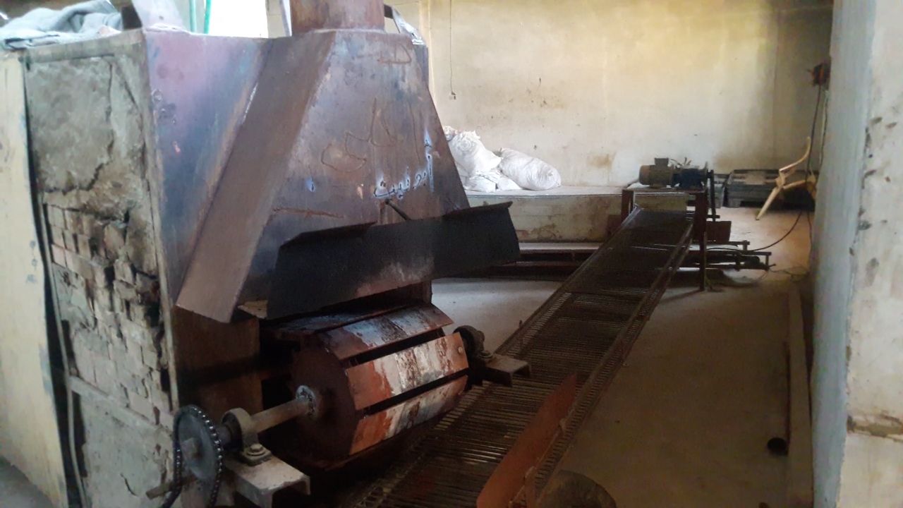 An empty bakery in Rukban camp on the Syrian-Jordanian border (MEE)