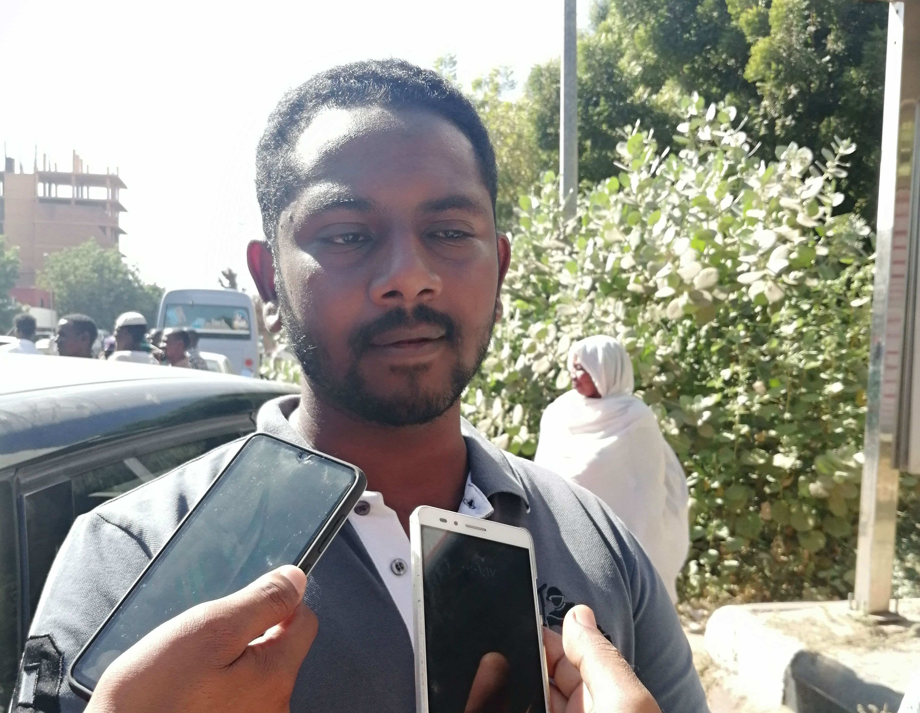 Bashir's nephew Ahmed said his father Abdullah&nbsp;had been in prison without charge for seven months (MEE/Mohammed Amin)