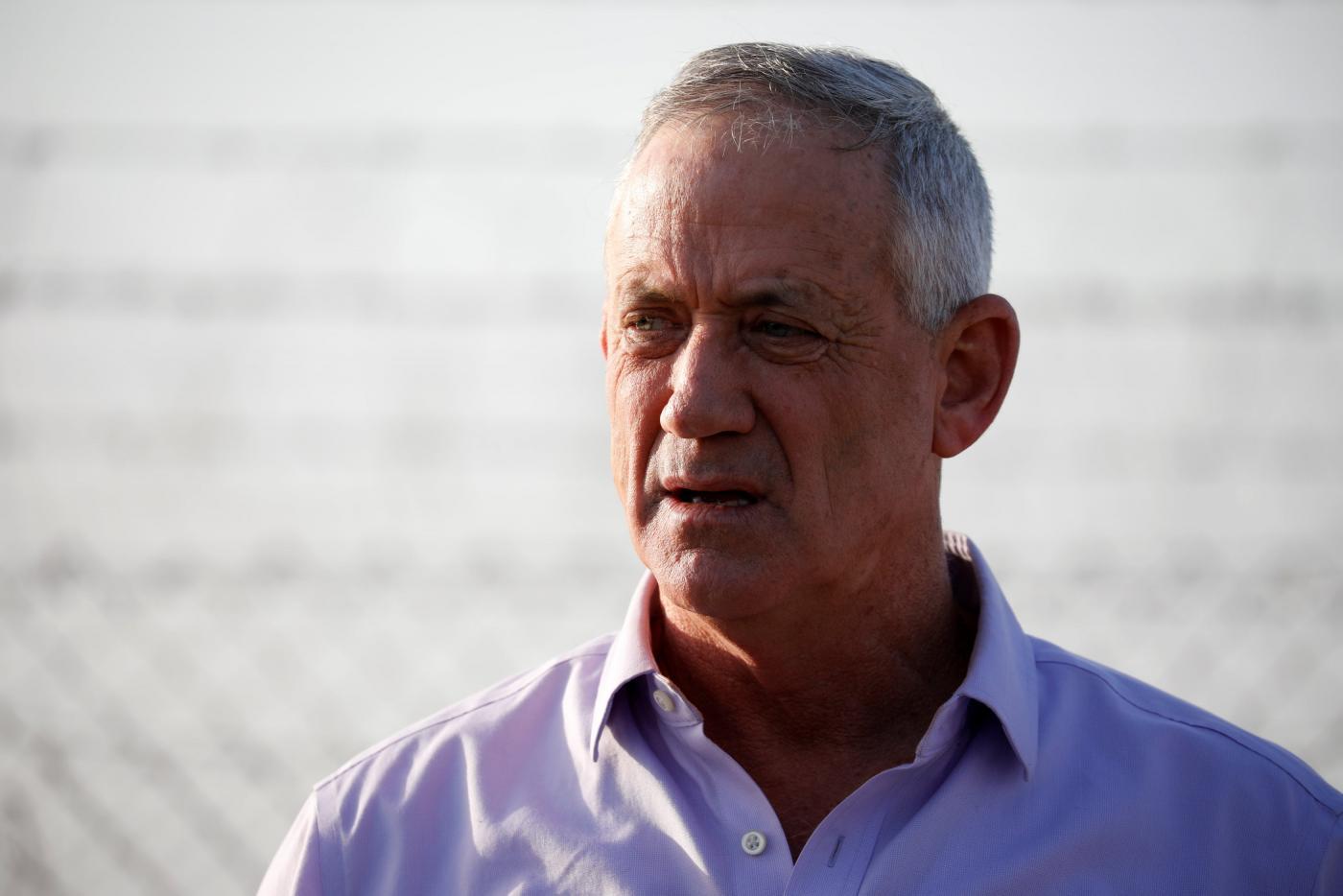 Gantz hopes to become the third army chief of staff to make the transition to prime minister (Reuters)