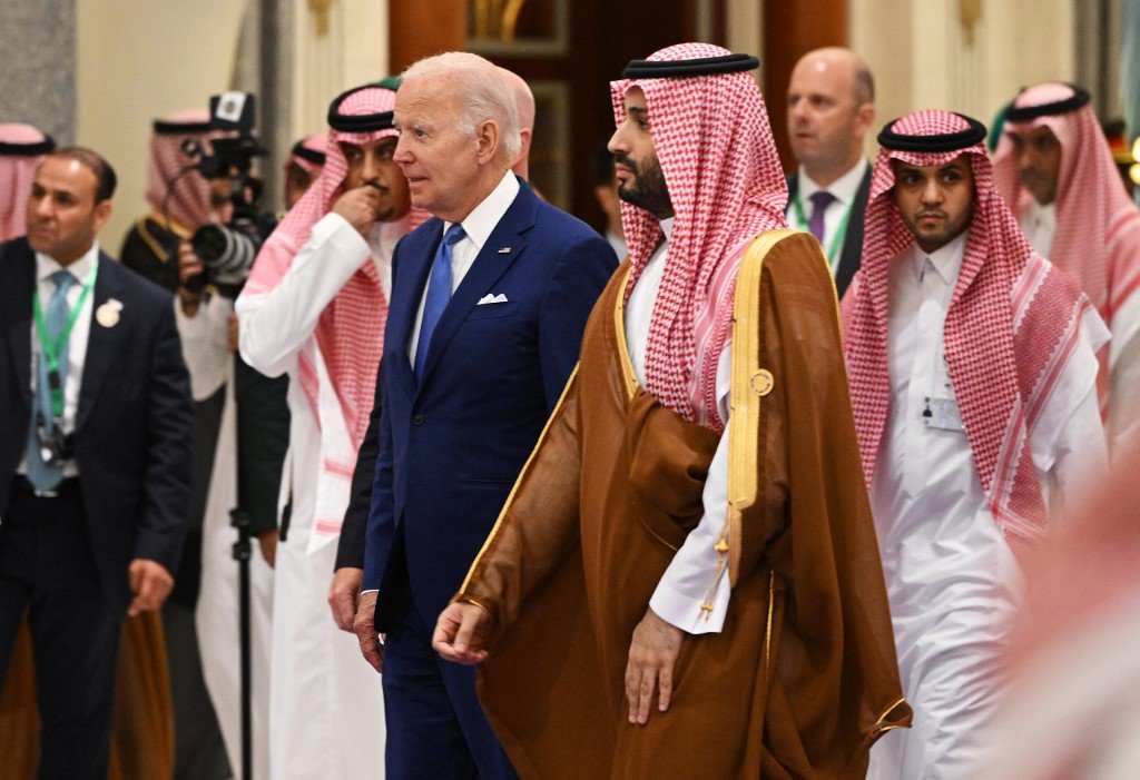 US President Joe Biden and Saudi Crown Prince Mohammed bin Salman