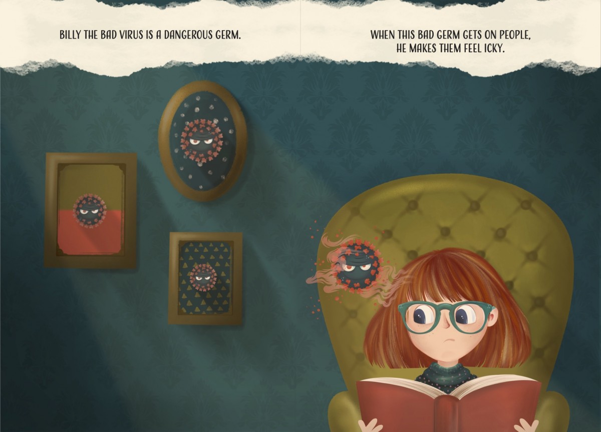 The book was published just after New York City went into lockdown