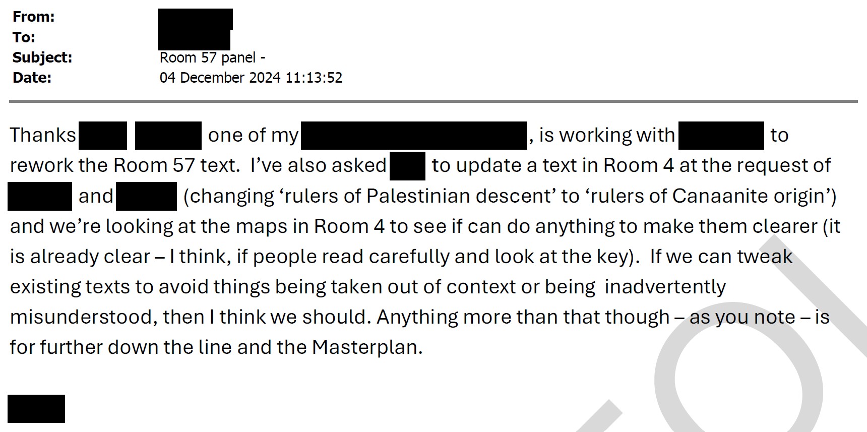 British Museum FOI emails