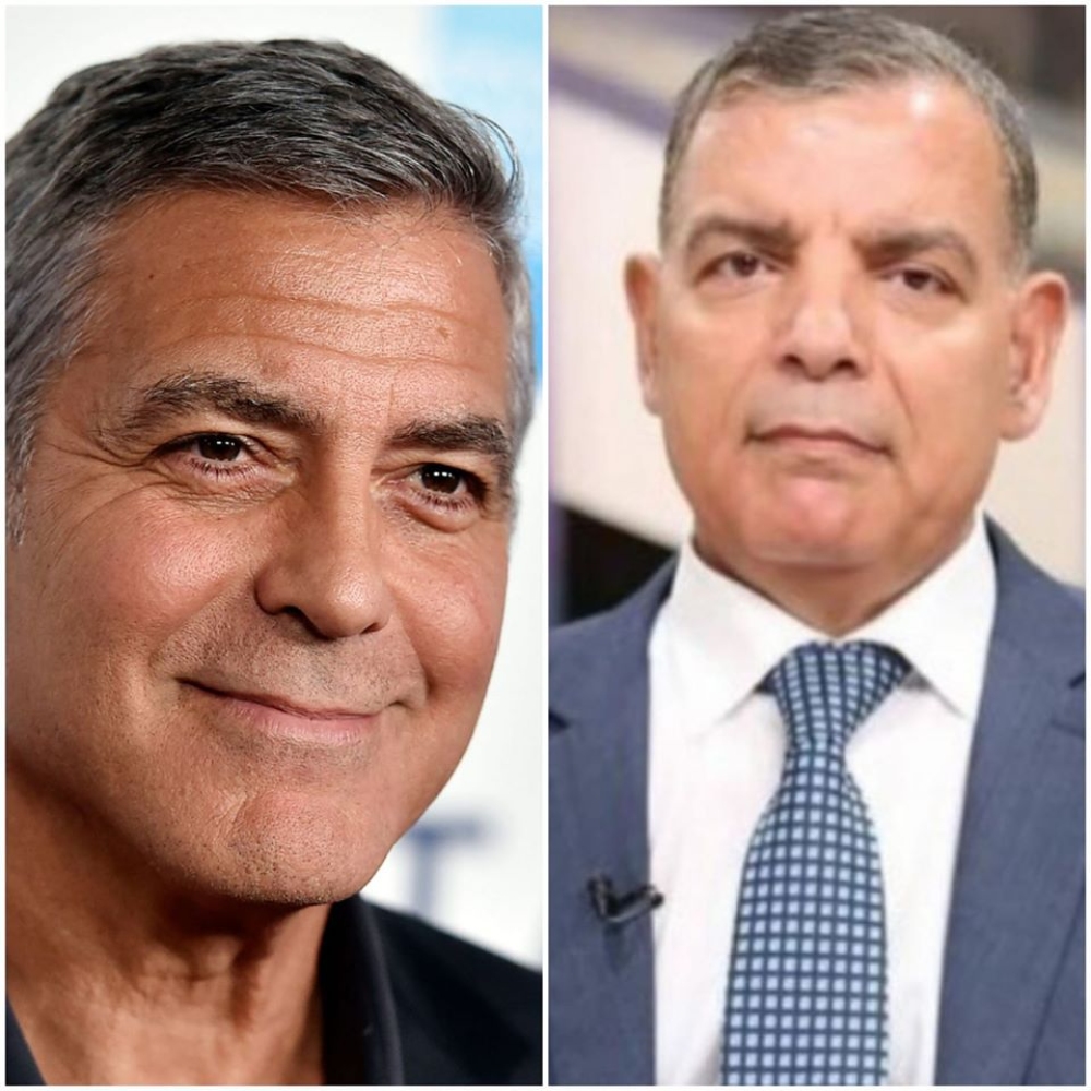 Jaber says this isn't the first time he has been compared to the star of Ocean's Eleven (Social media)