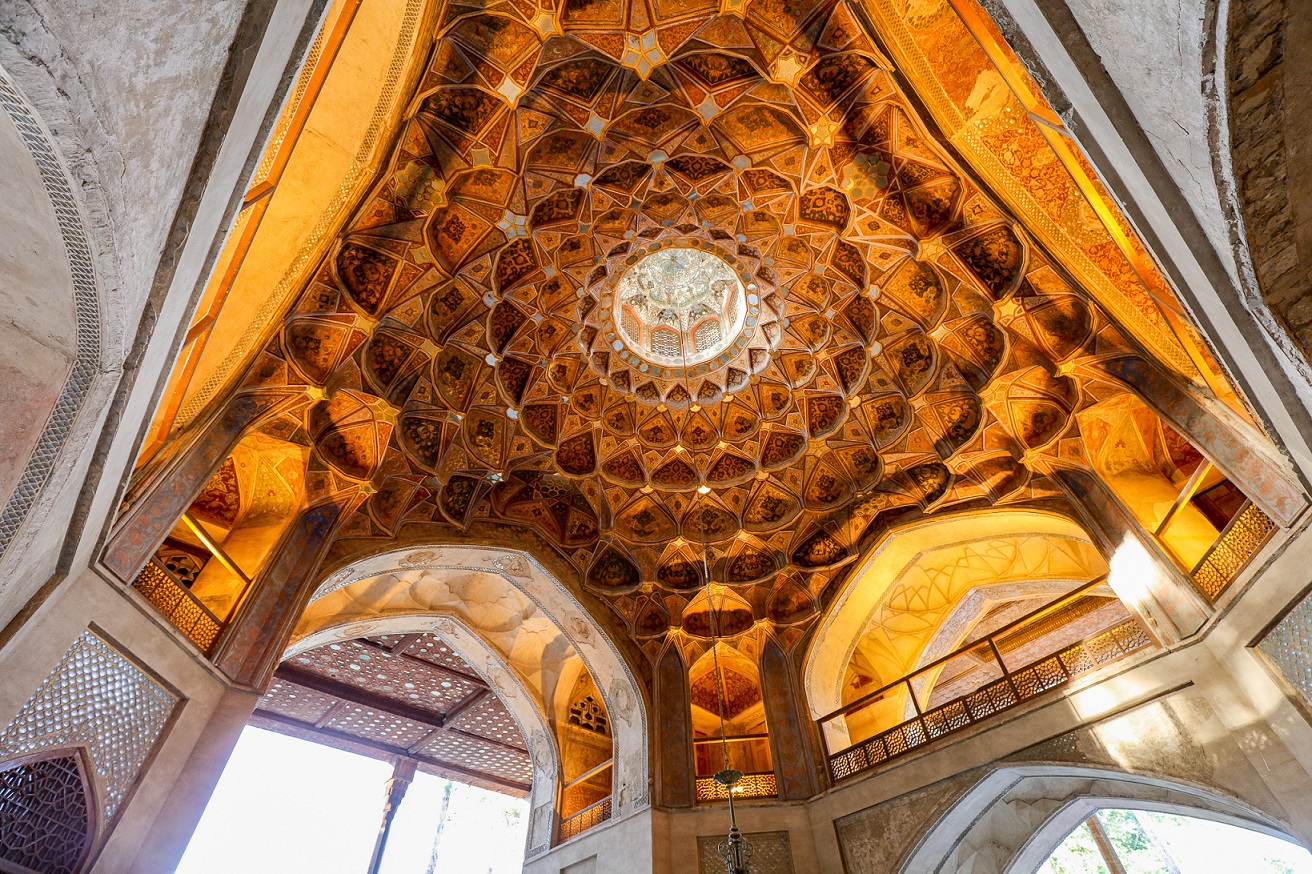 Le palais Hacht-Behecht, situé à Ispahan en Iran, a été construit au XVIIe siècle par Soleiman Ier, huitième shah de l’empire safavide (Zirrar Ali)