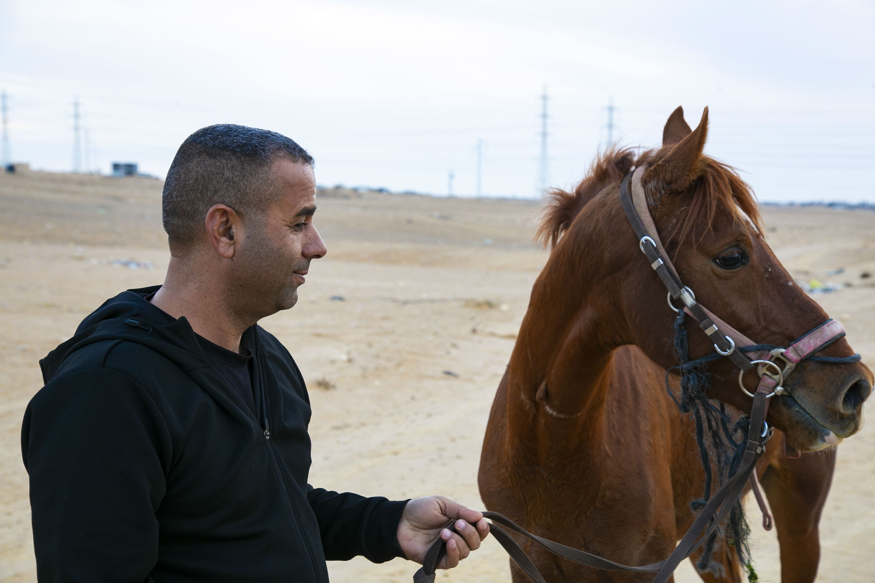 Mohammad Danfiri rejette les plans de transfert du gouvernement israélien (MEE/Jack Dodson)