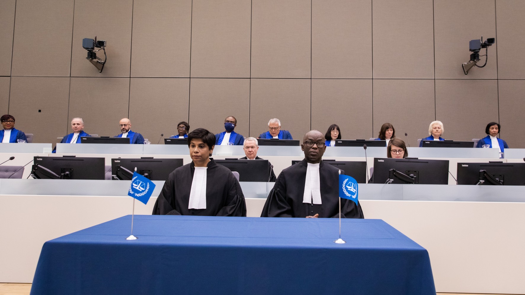 Today, 7 March 2022, Mr Mame Mandiaye Niang and Ms Nazhat Shameem Khan gave their solemn undertaking and formally took office as the Deputy Prosecutors of the International Criminal Court (