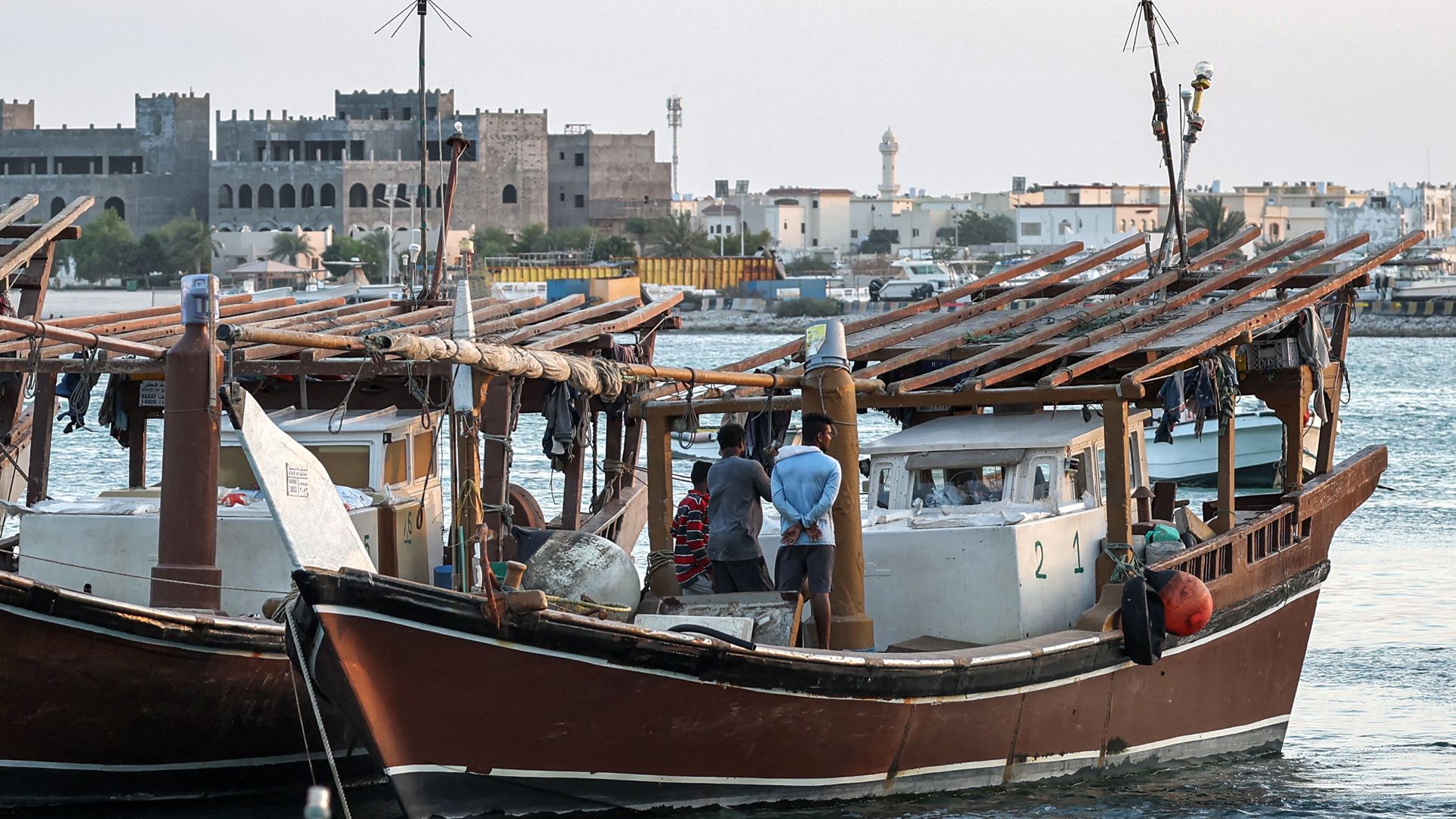 dhows-qatar-al-wakrah-karim-jaafar-afp