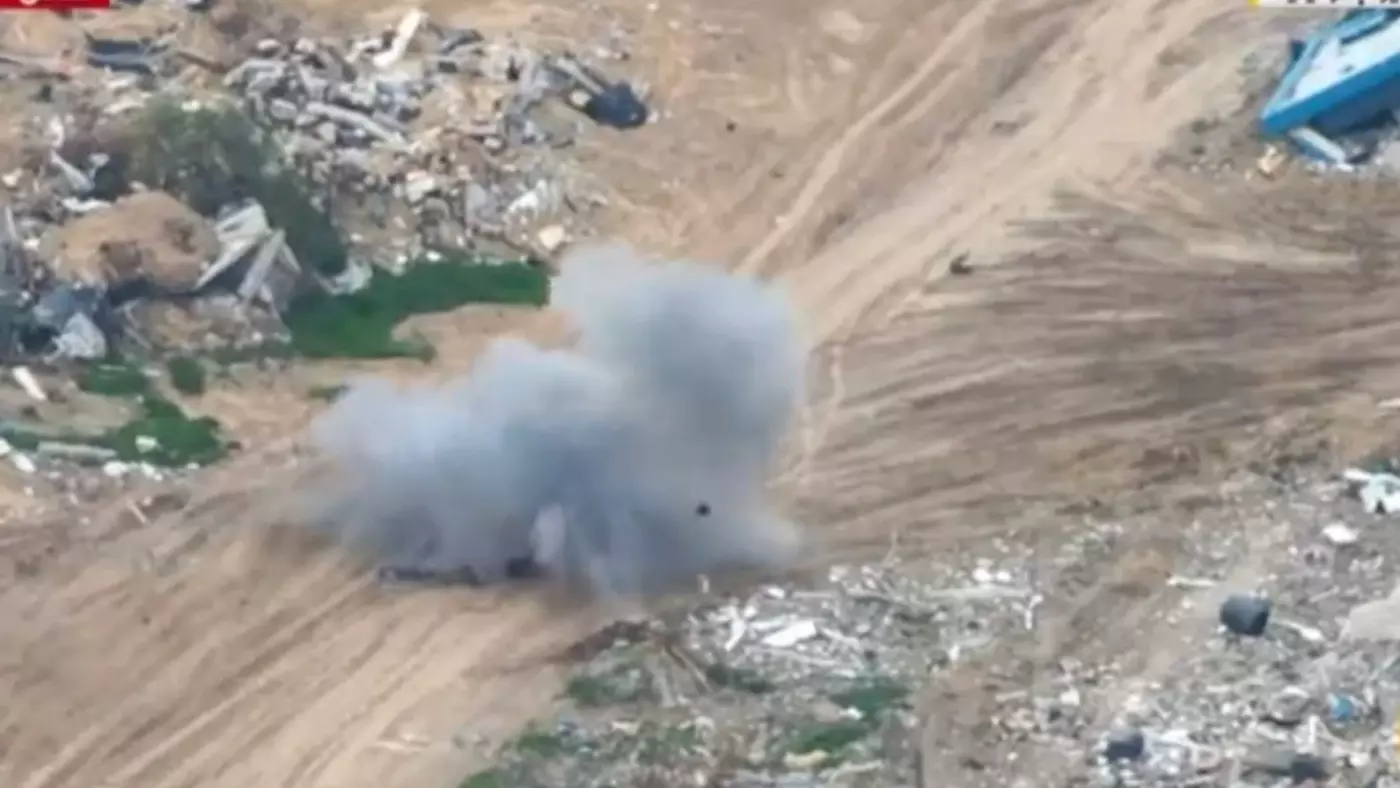drone killed four palestinian civilians 