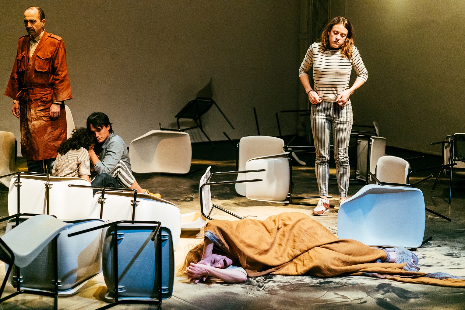 Extrait de la pièce Place, de Tamara Al Saadi (Baptiste Muzard/avec l’aimable autorisation de de Tamara Al Saadi)