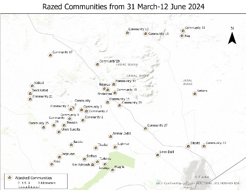 Map el Fasher Yale HRL