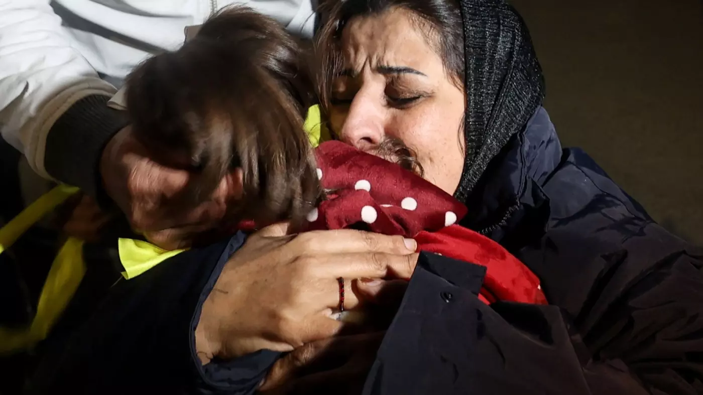 released palestinian prisoner