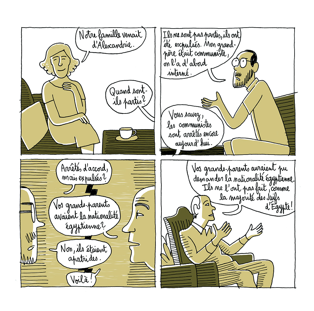 Visite chez Mohamed Abu al-Gahr, premier auteur à parler des juifs d’Égypte en arabe (avec l’aimable autorisation de Jérémie Dres)