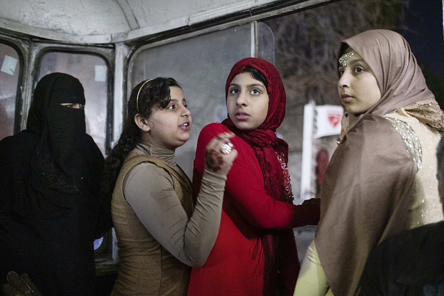 Photo issue de la série Waltz with the tram de Fatma Fahmy (avec l’aimable autorisation de l’auteure)