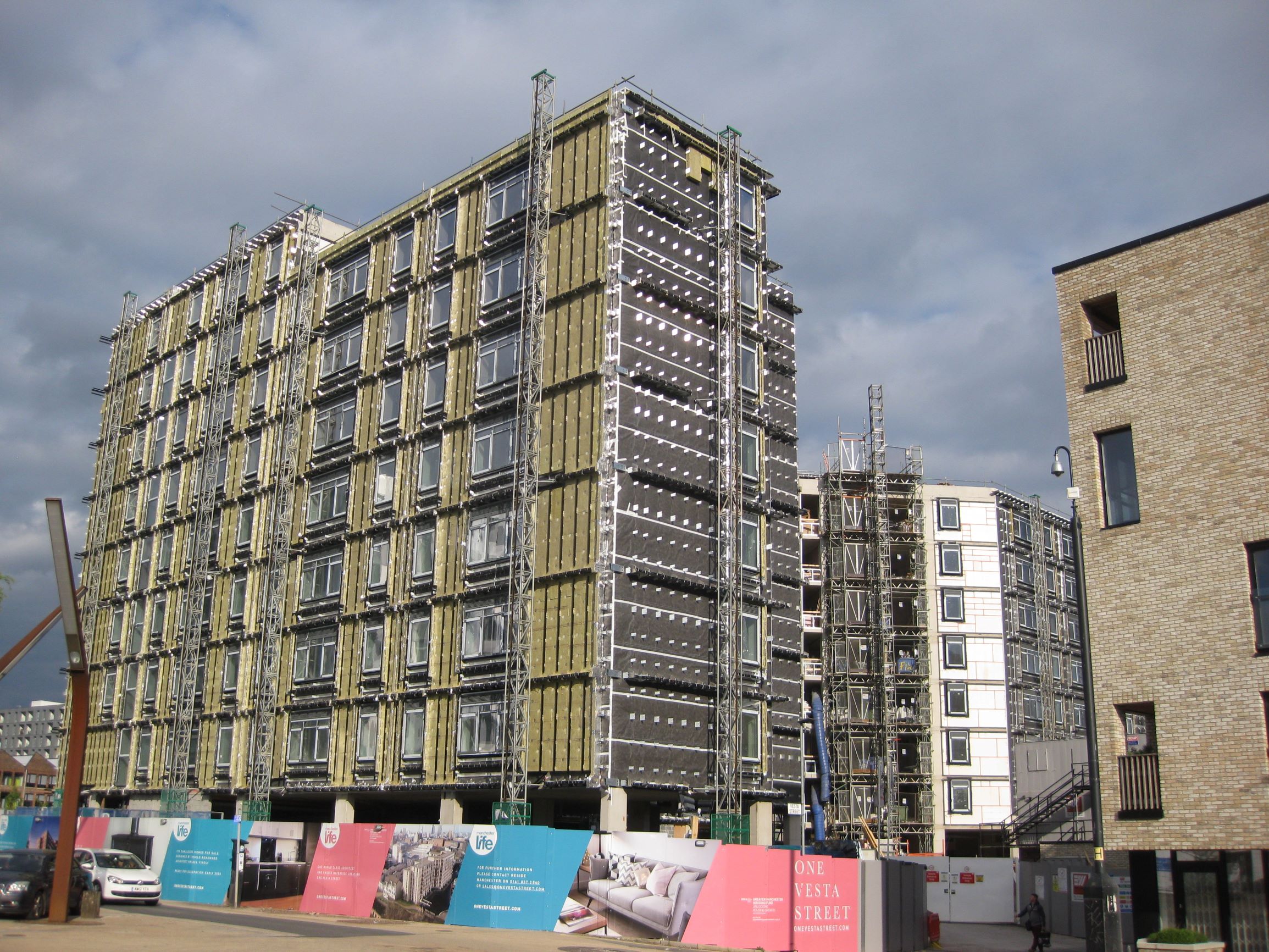 A property development from Manchester City Council and the Abu Dhabi United Group (Oscar Rickett/MEE)