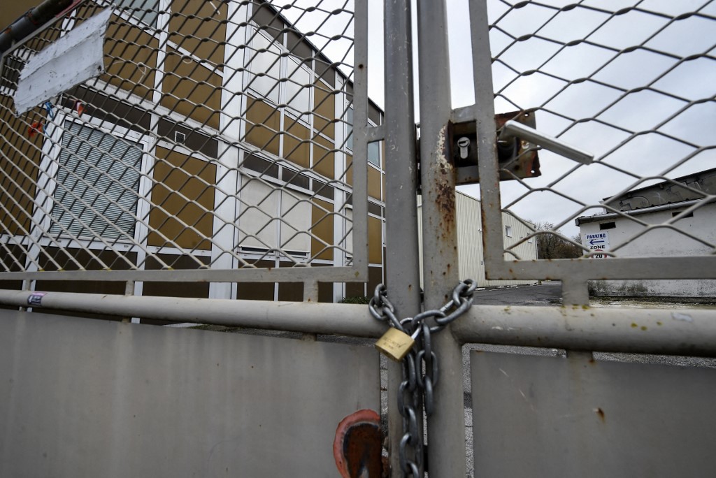 La mosquée de Beauvais, dans le nord de la France, le 28 décembre 2021. La France a ordonné la fermeture pendant six mois de ce lieu de culte musulman en raison de la nature radicale de la prédication de son imam, selon les autorités régionales (AFP/François Lo Presti)