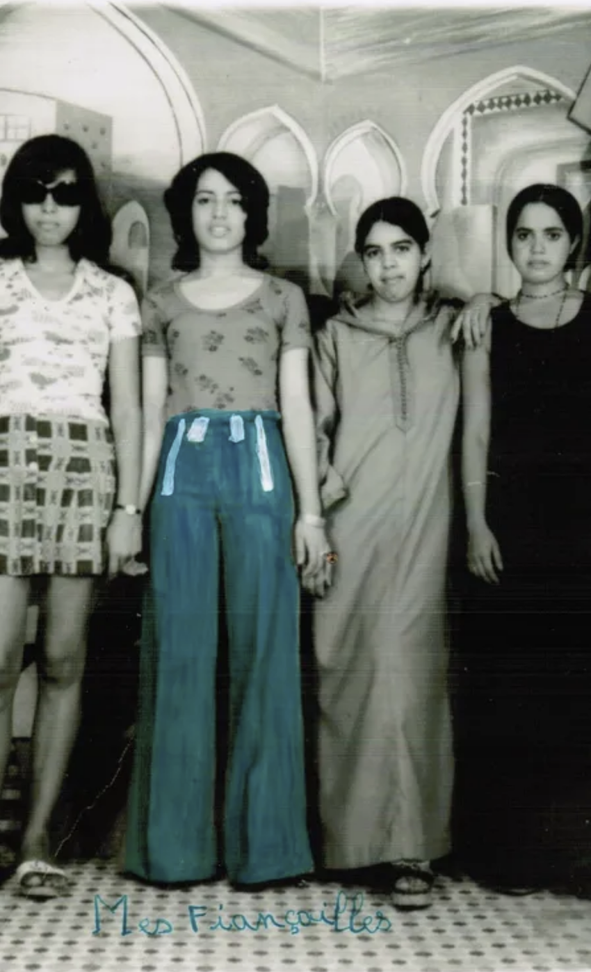 « Jour de fiançailles » : photo extraite du travail de documentation « Les femmes des Minguettes - Vénissieux, une mémoire oubliée », mené par Julie Leblanc (avec l’aimable autorisation de Julie Leblanc)