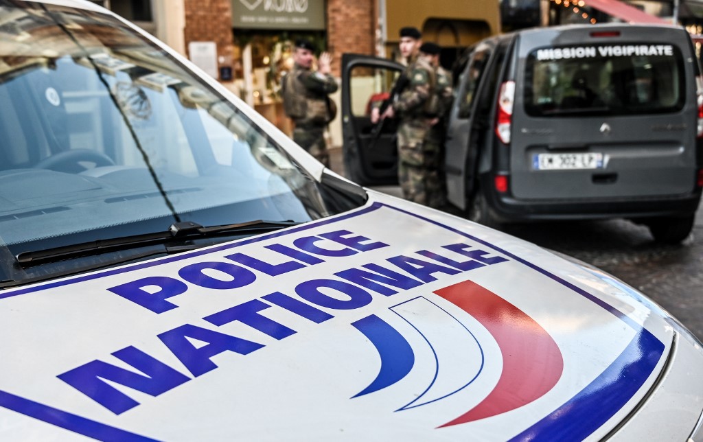 French anti-terrorism officers are pictured in Lille on 3 December (AFP)