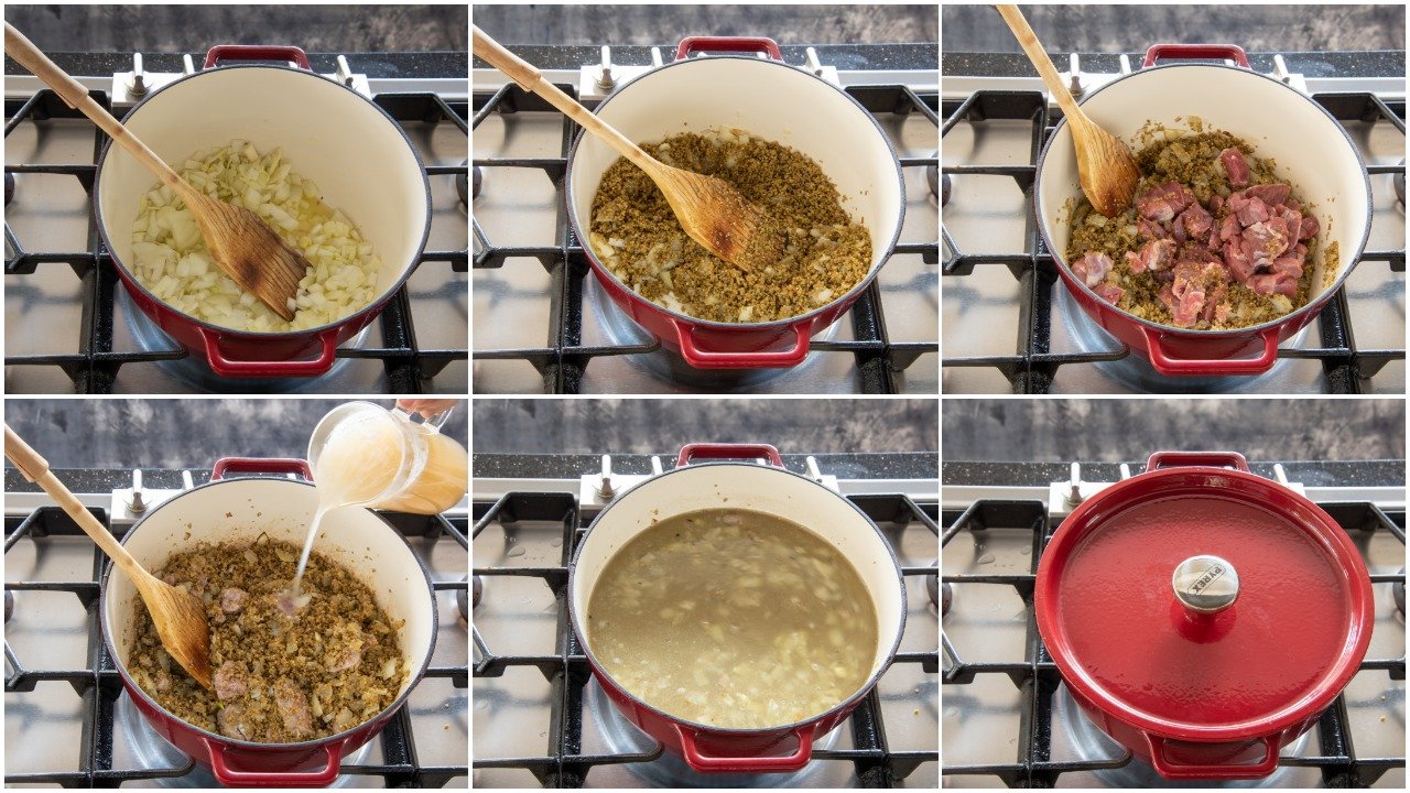 Cette soupe métamorphose le peu d’ingrédients en saveurs complexes (@framed_by_rania)