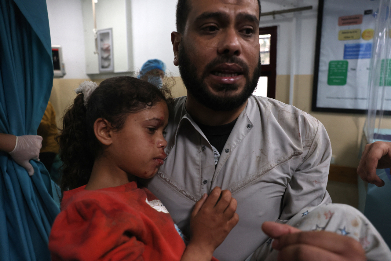 Israeli air strikes Gaza - 10 May, 2021