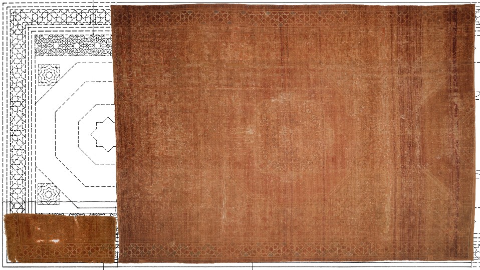 GENERALIFE CARPET MAMLUK EGYPT