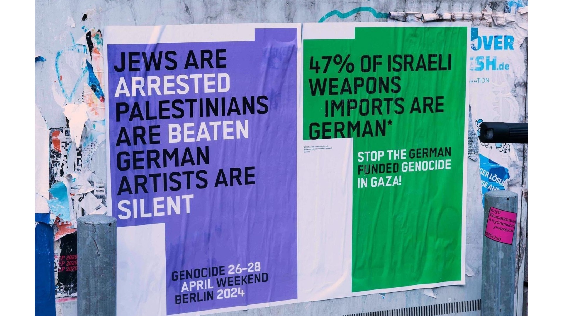 germany posters pro-palestine