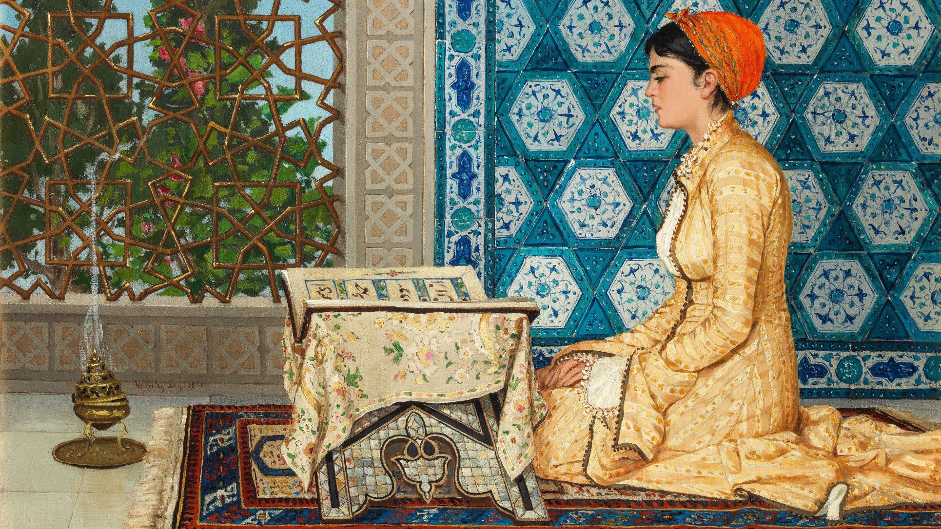girl-reciting-the-quran-hamdi-bey-pic