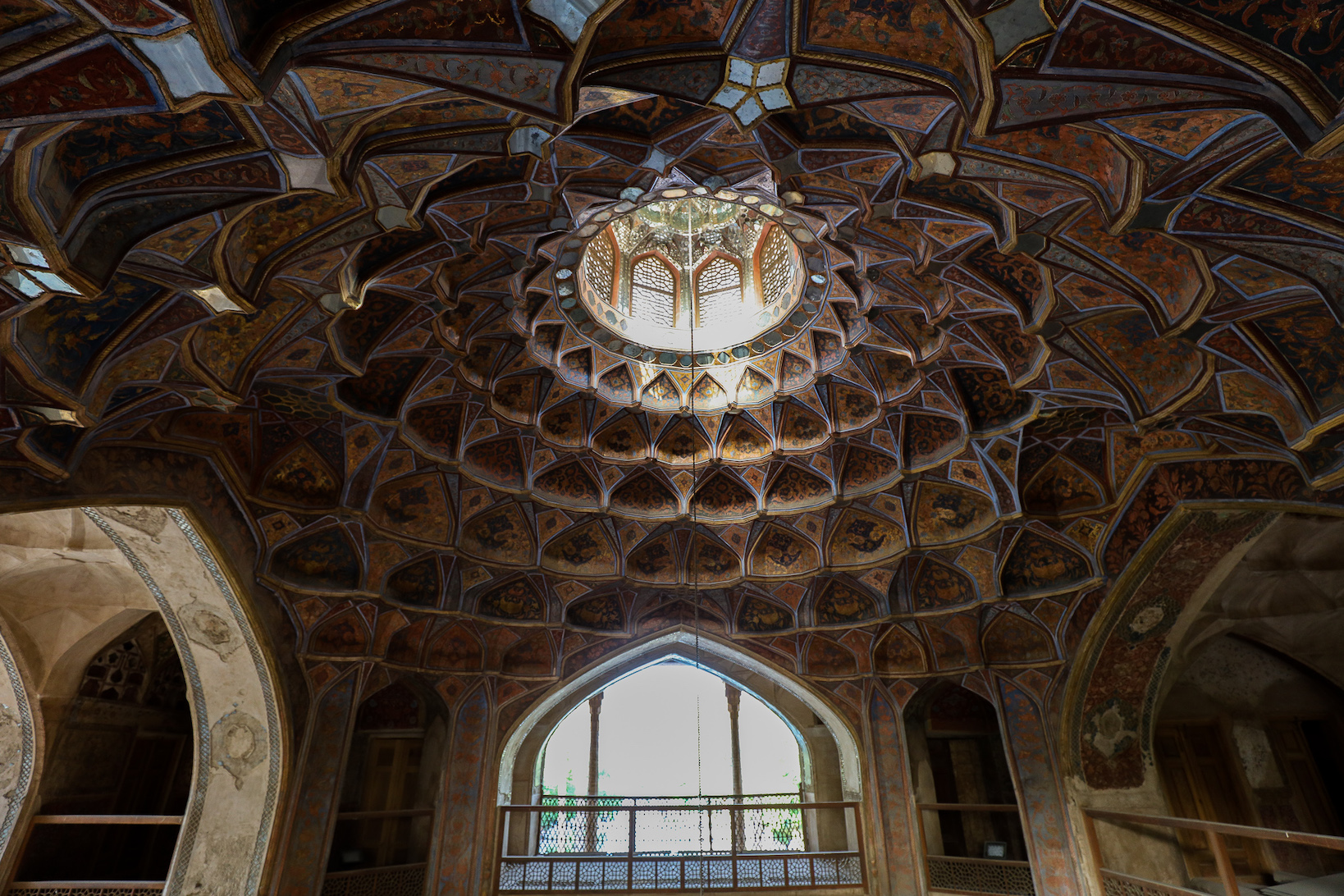 Hasht Behesht Palace Muqarnas