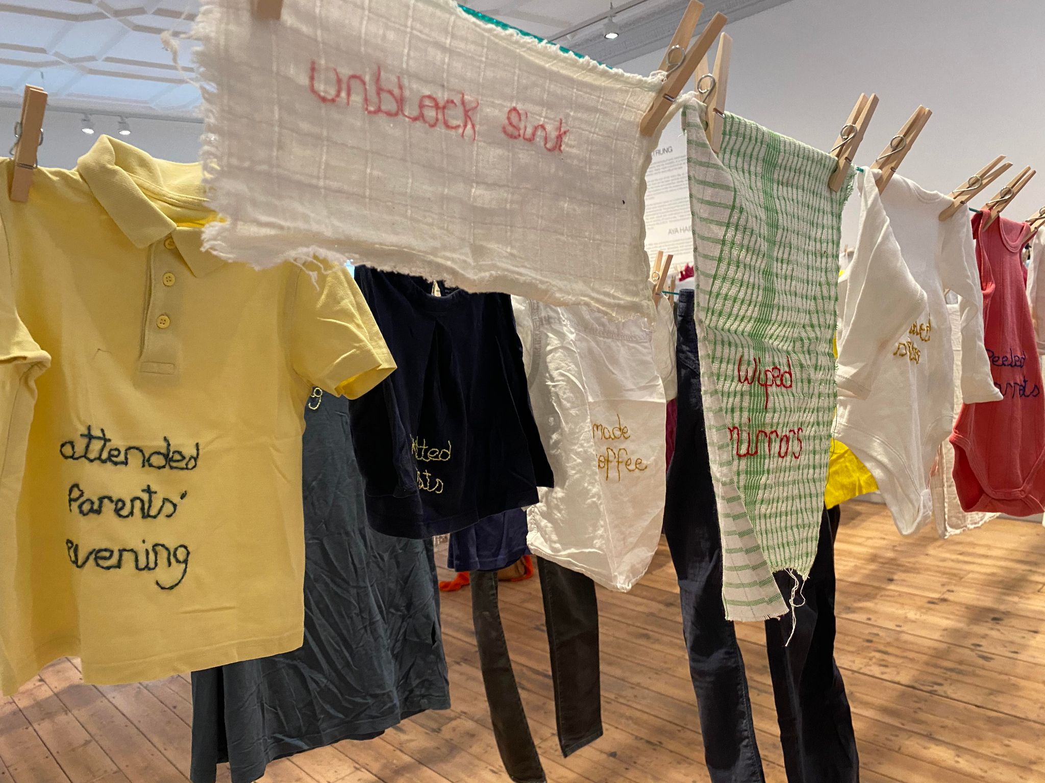 'Highly Strung', an installation by Aya Haidar (Tim Cornwell)