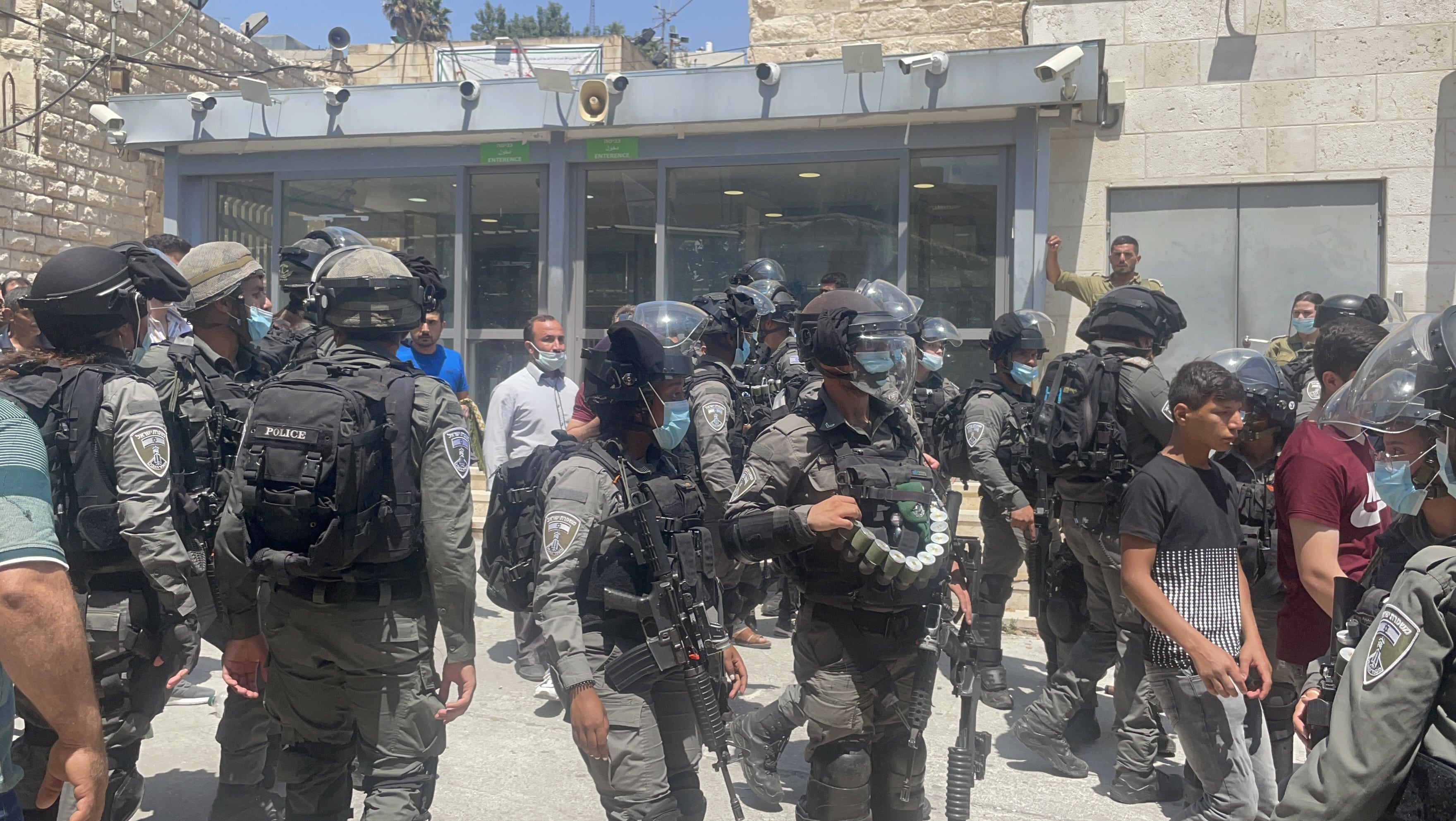 Israeli soldiers Hebron