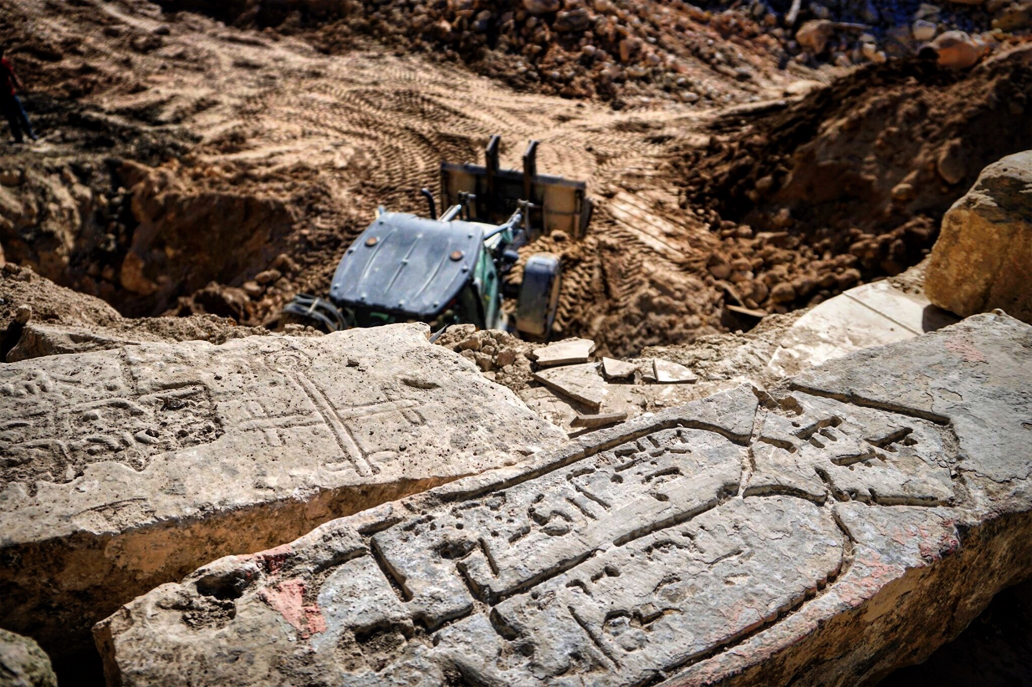 Despite being home to hundreds of unique, ancient artifacts, Hasankeyf and its surrounds are not Unesco protected (MEE/Nimet Kirac)