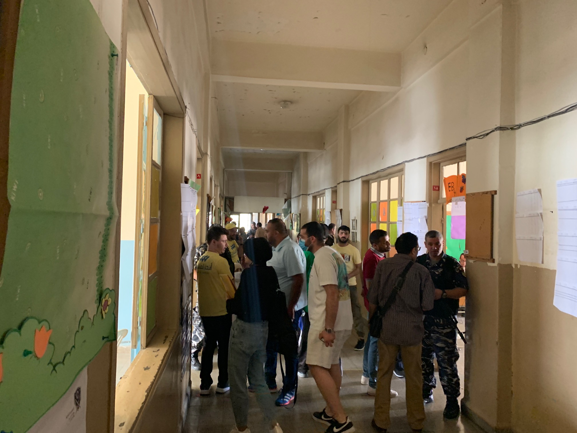 A polling centre in Tripoli (MEE/Dario Sabaghi)