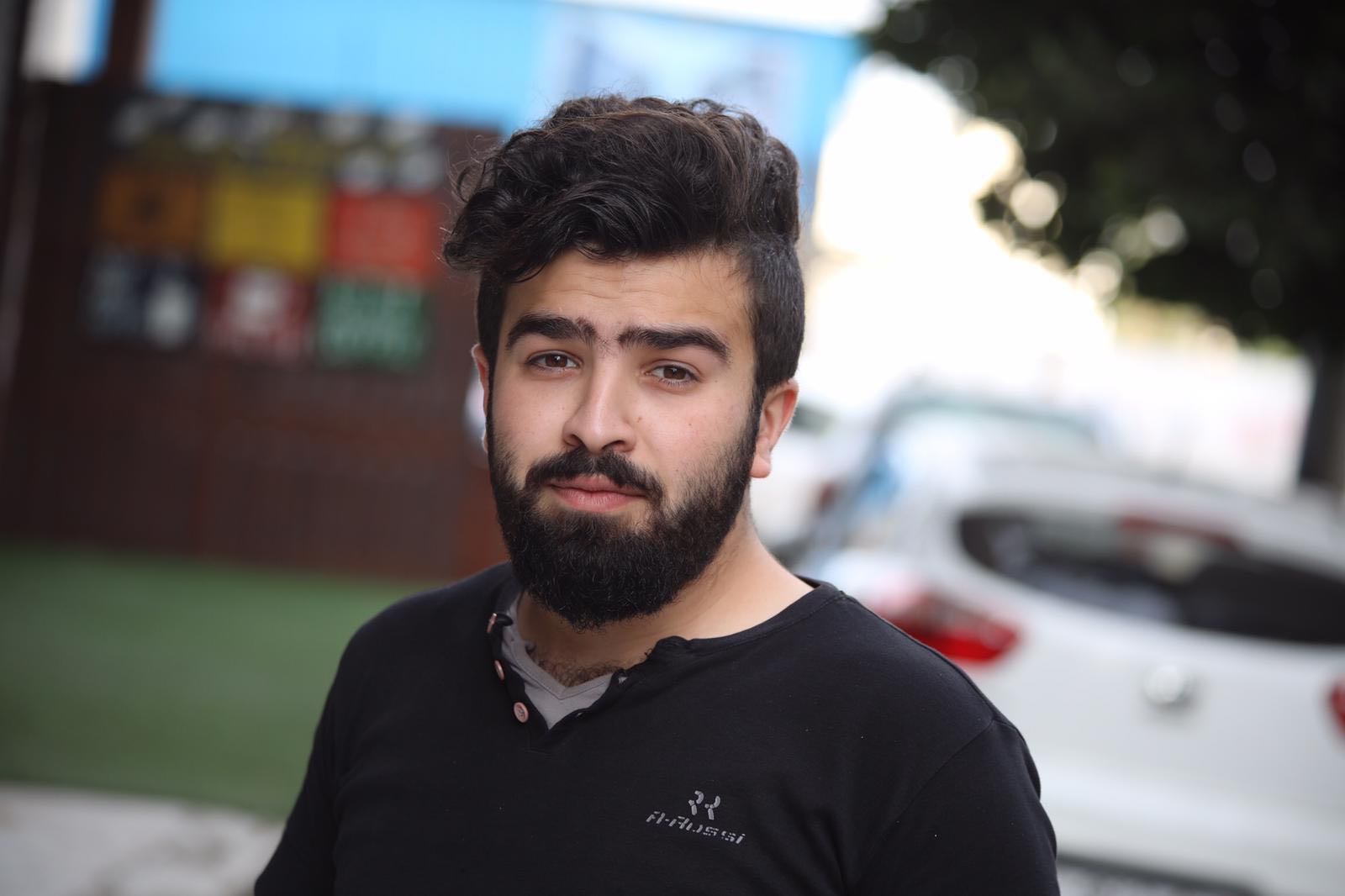 Anan, 20, from Gaza (MEE)
