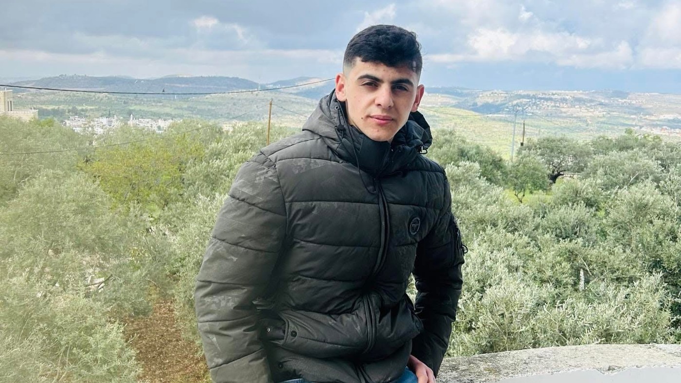 Salah was taken from his home near Ramallah by Israeli soldiers on 1 December 2024 (Supplied)