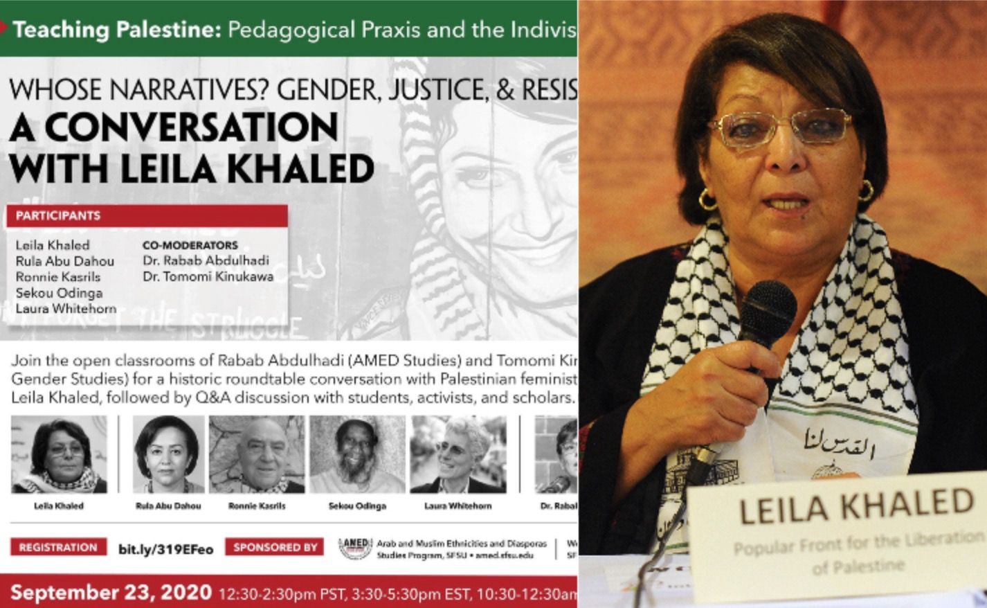 The online event was cancelled by Zoom, and later blocked by Facebook and YouTube (Screengrab/ AFP)