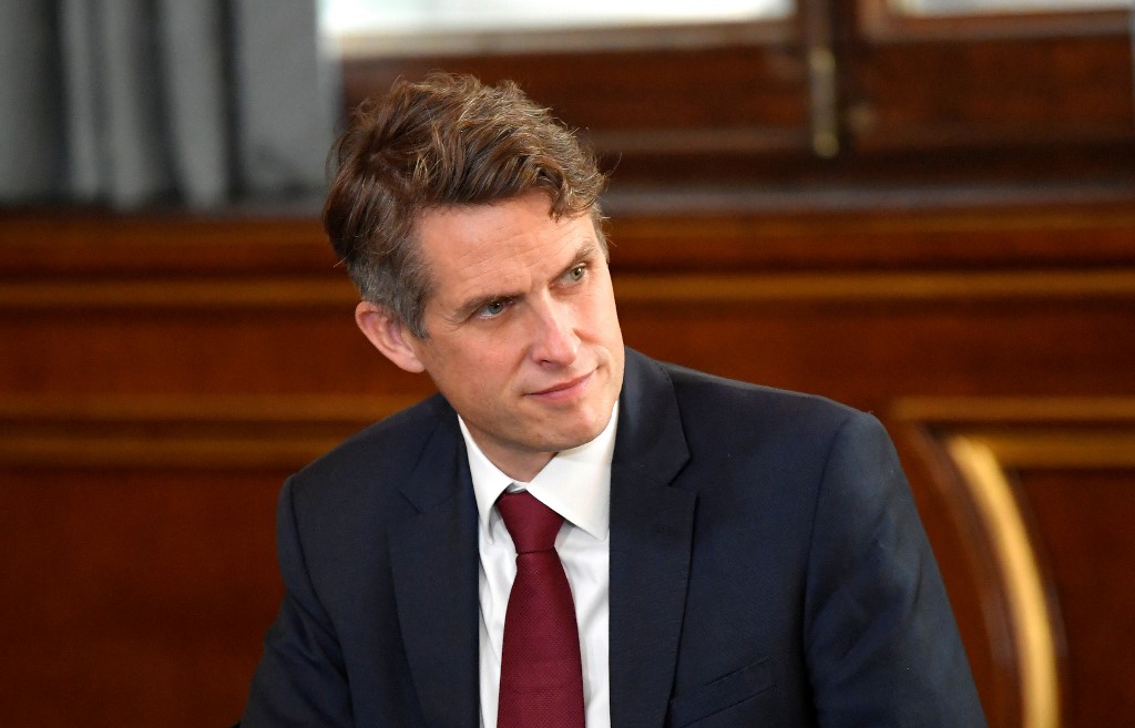 British Education Secretary Gavin Williamson has pressed universities to adopt the IHRA definition (AFP/File photo)