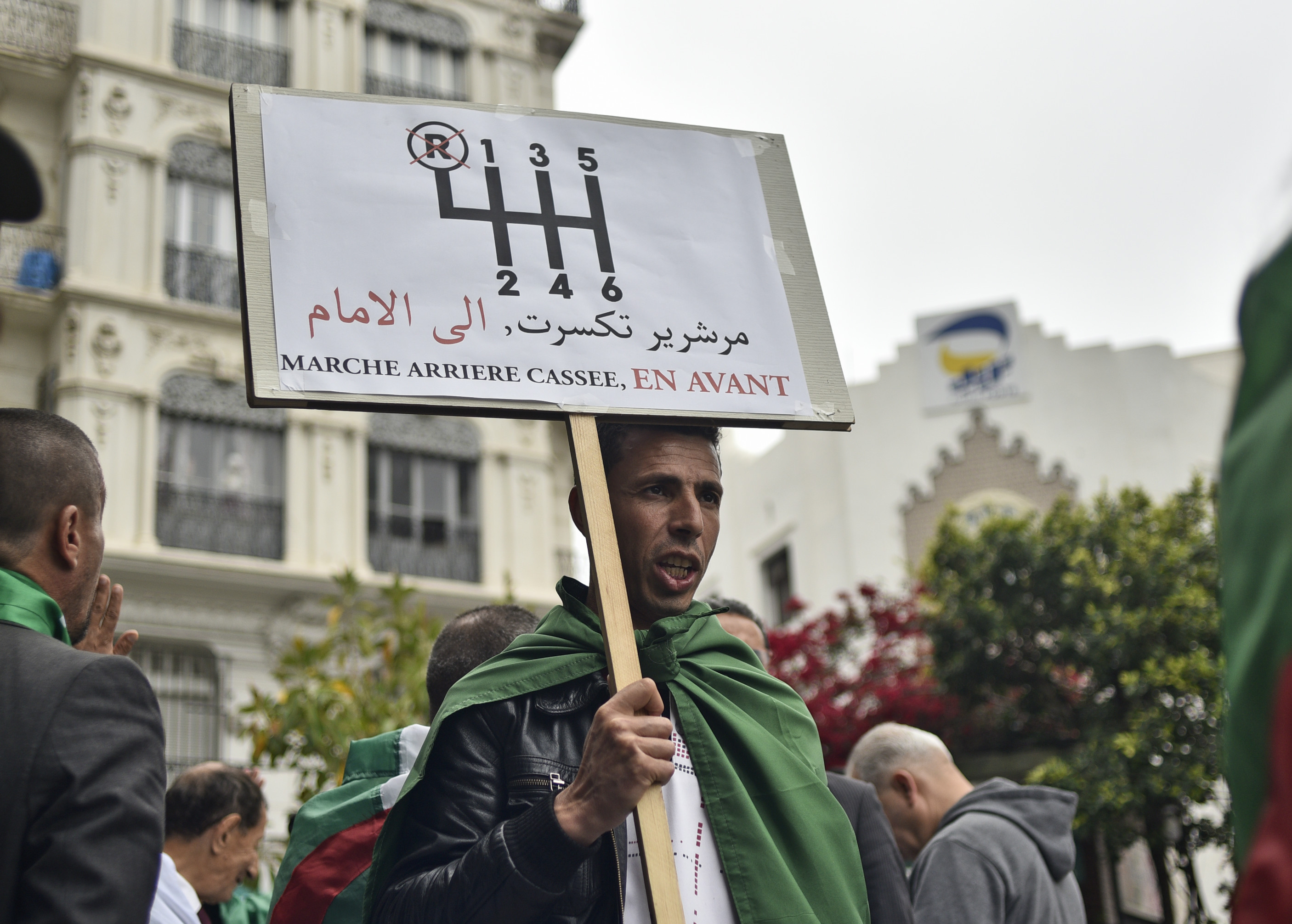 Algeria’s mass demonstrations continue during Ramadan (AFP)