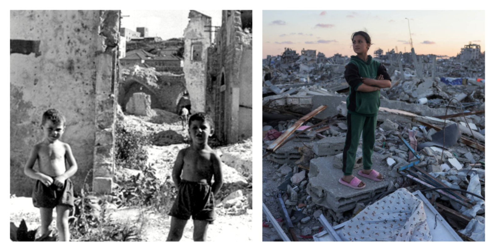 hildren play in the rubble of Jaffa in 1948 (Creative Commons)