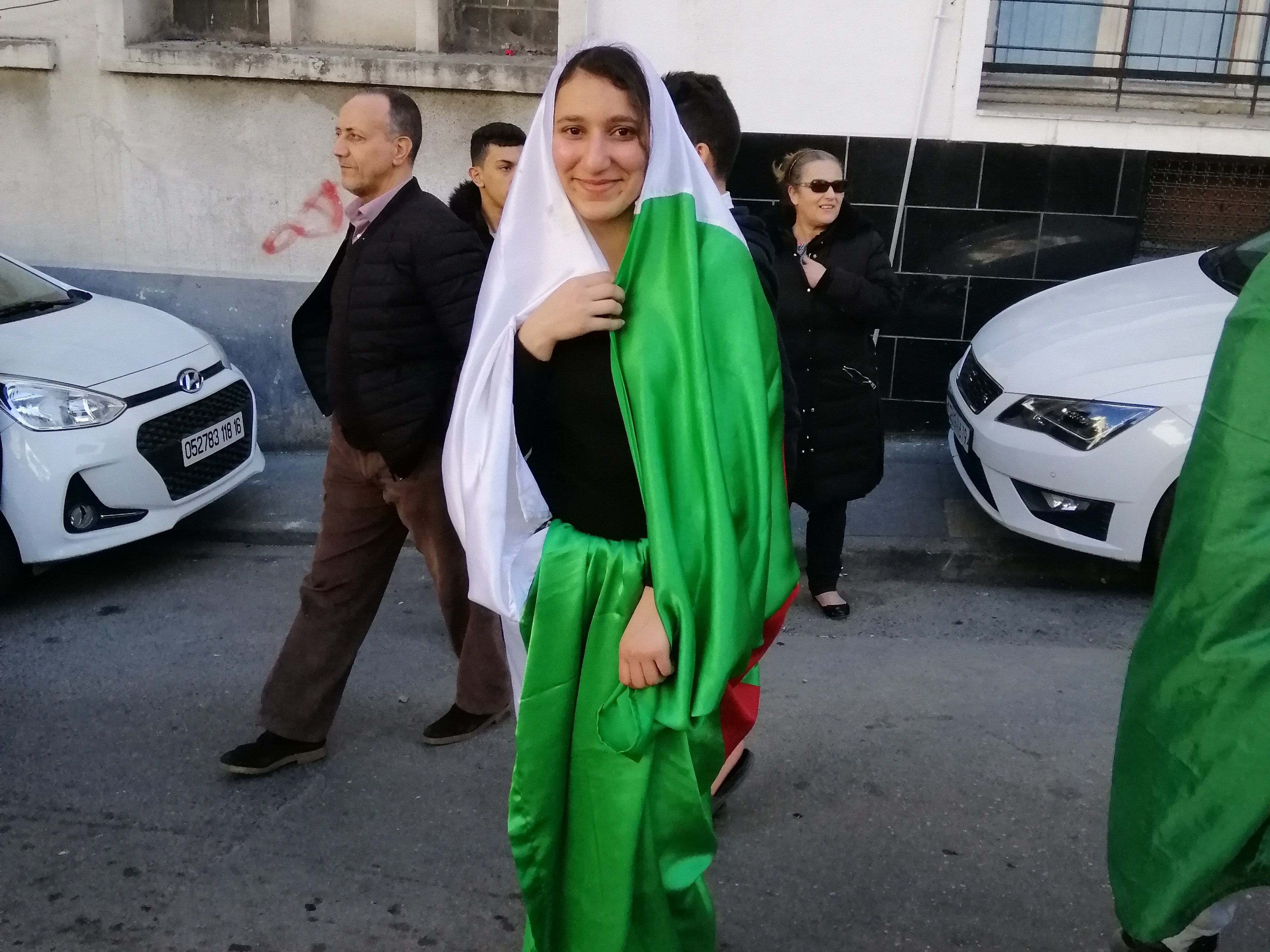 Algerian protesters see a fifth term for Bouteflika as nonsensical and offensive (MEE/Dalia Ghanem)