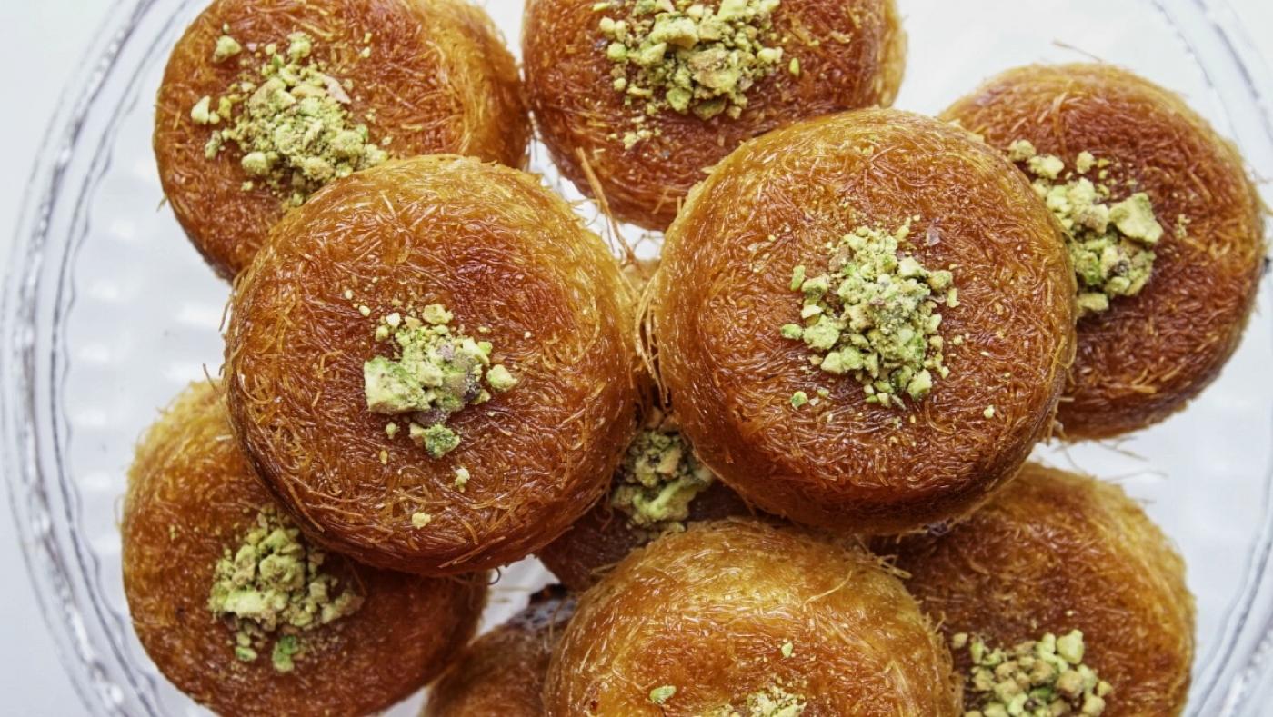 Kunafa is a popular treat during Eid 