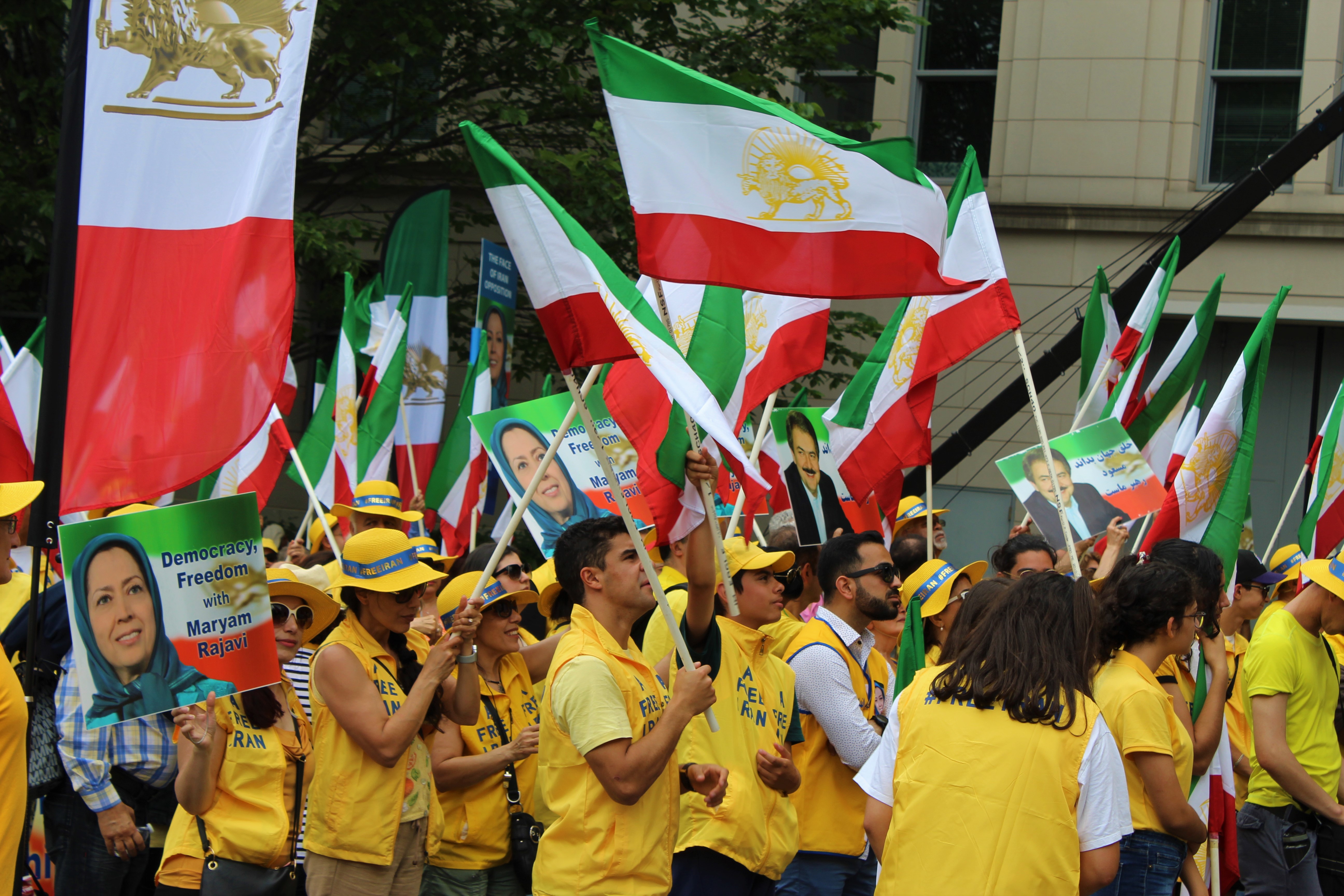 MEK rally, Washington, 21 June (MEE)