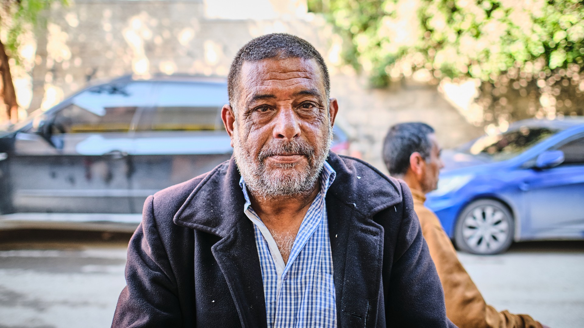 Esam Nasharti helps wash the bodies of dead Palestinians before they are laid to rest (MEE/Angelo Calianno)