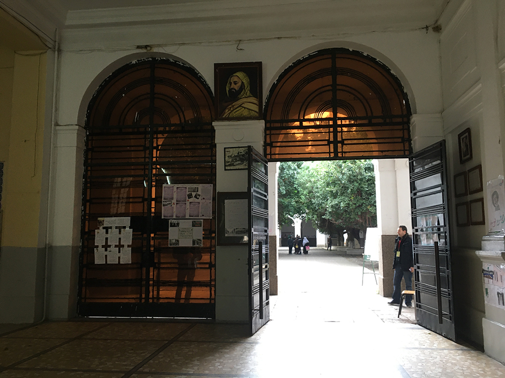 Bab el Oued, Centre de vote “Emir Abdelkader”, Alger, élection présidentielle du 12 décembre 2019 (MEE/Daikha Dridi)
