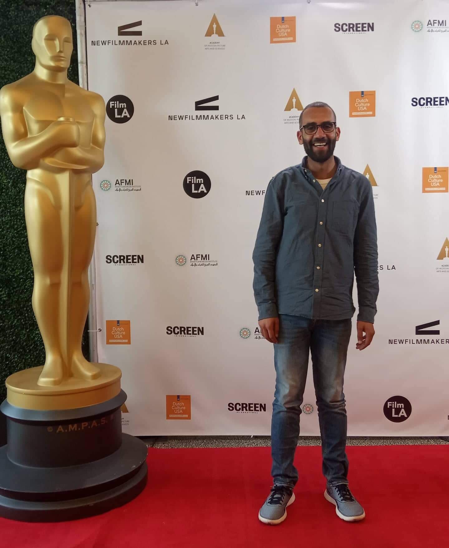 Jafari a participé à plusieurs festivals et ateliers à l’étranger, dont un organisé par NewFilmmakers à Los Angeles en décembre 2019 (avec l’aimable autorisation de Wisam al-Jafari)