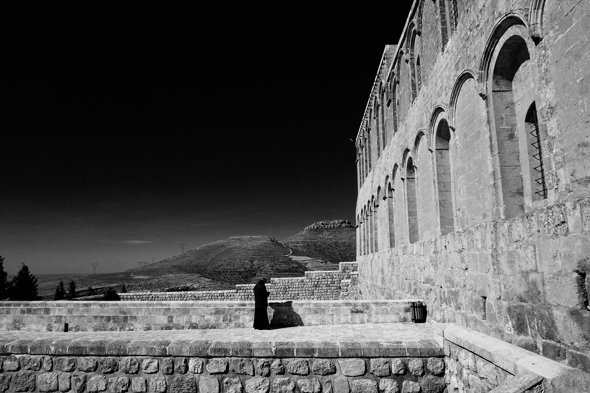 Le monastère Deyrulzafaran à Mardin, dans le sud-est de la Turquie, est l’un des rares endroits où l’on enseigne encore le syriaque (MEE/Nimet Kıraç)