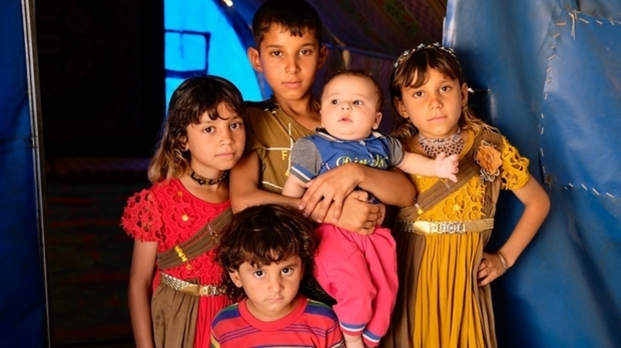 Les enfants d’Intisar ne peuvent rentrer chez eux sans un certificat de sécurité émis par le gouvernement (MEE/Elizabeth Hagedorn)