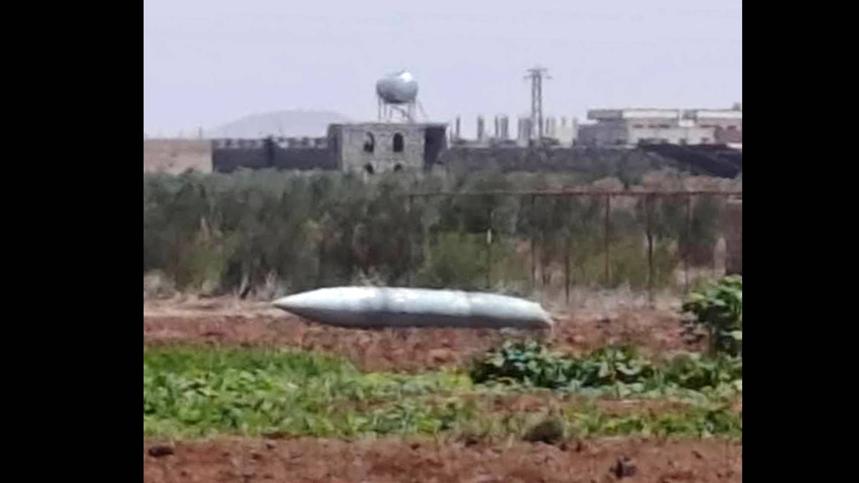 iranian projectile syria
