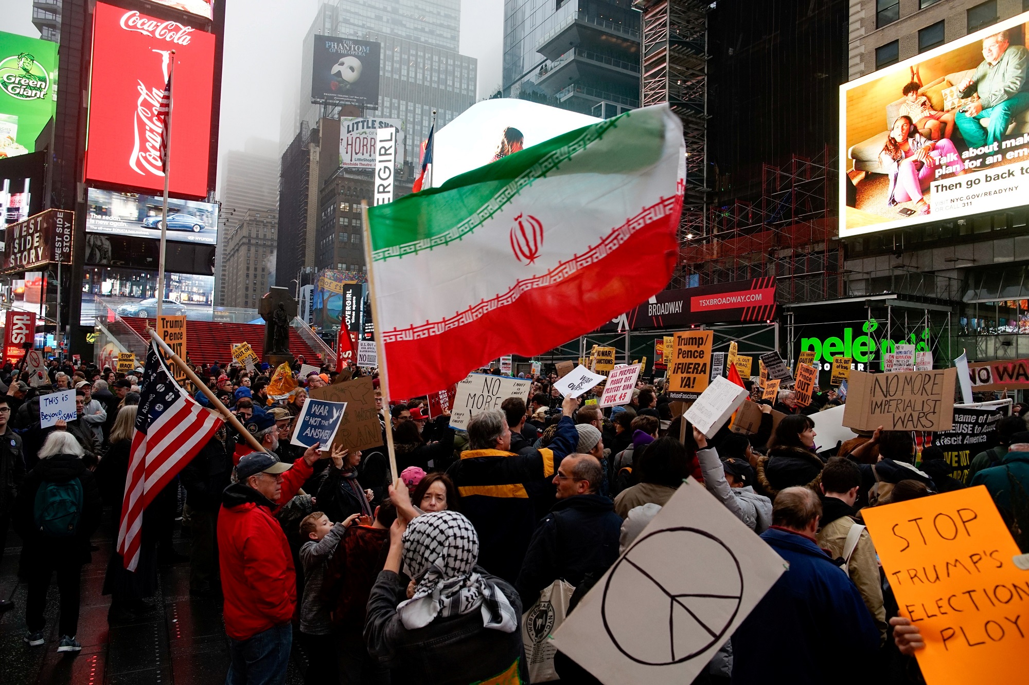 Anti-war protest (Reuters)