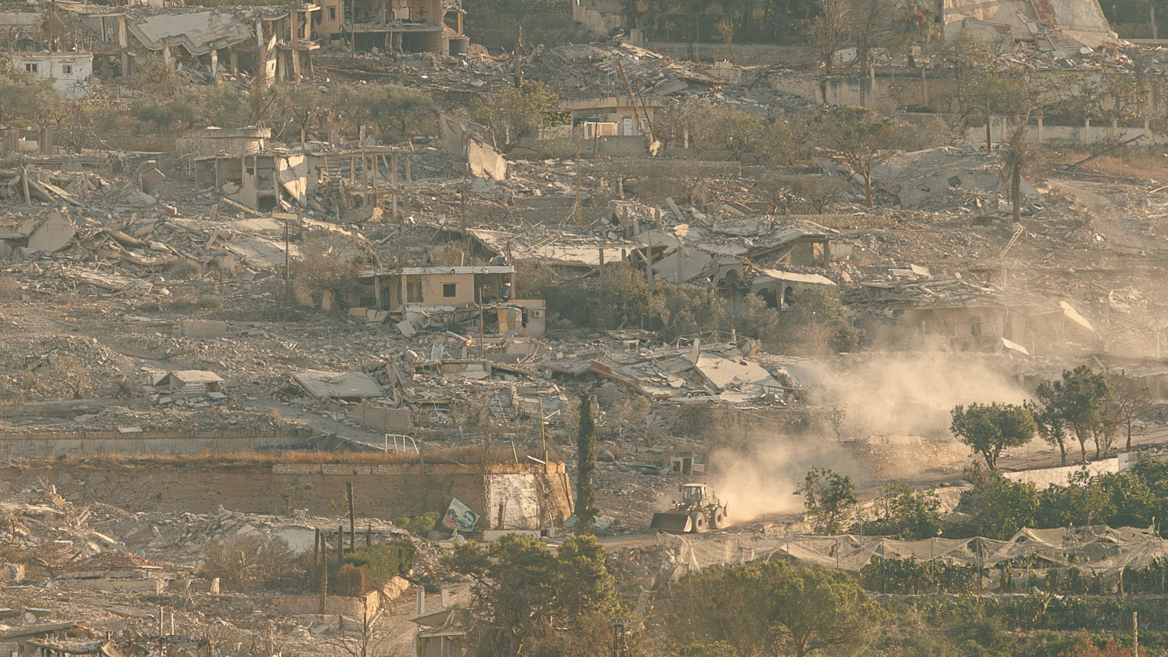 The Mansouri village in south Lebanon is being razed by Israeli occupation forces (Laurent Iban Perpigna/MEE)