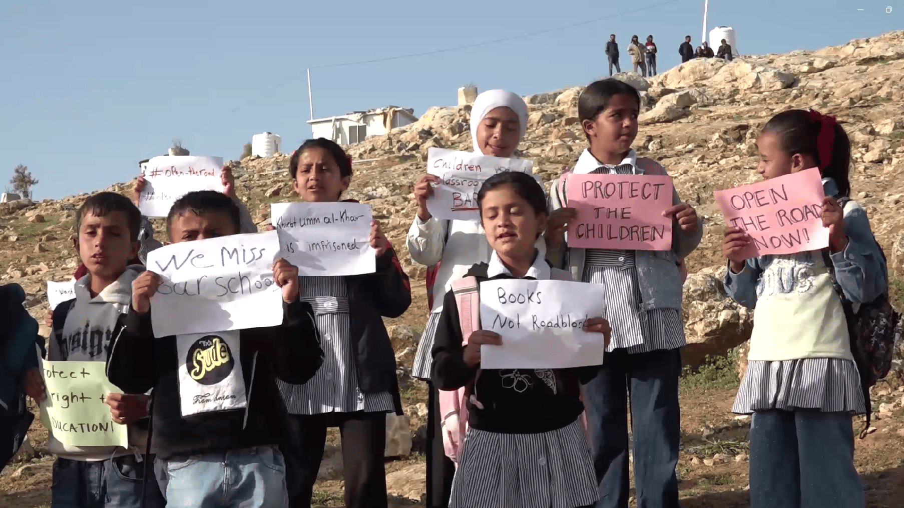 israel-blocks-school-students-protest-umm-al-khair-masafer-yatta-hebron-19-april-2026-mee (1).png